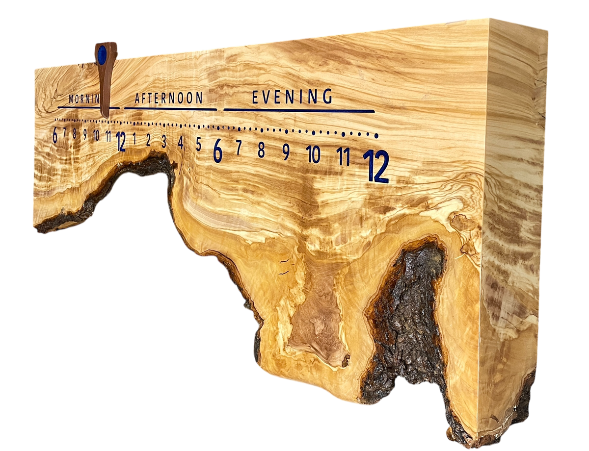 Sergio: Olivewood / live edge 5-foot-1128