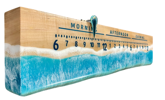 Samoa: 3-foot Maple Ocean clock