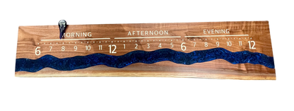 Dirk: 5 Ft Walnut natural Edge