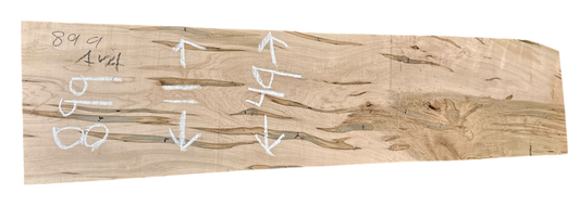 Ava: 3-foot Ambrosia maple / Resin