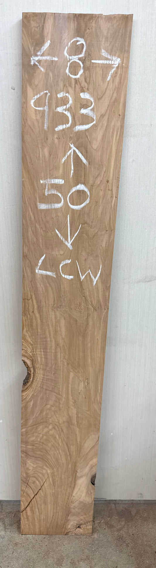 Board 0933: 3 ft Olivewood no bark