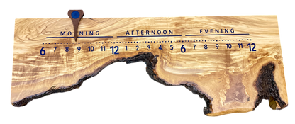 Sergio: Olivewood / live edge 5-foot-1128