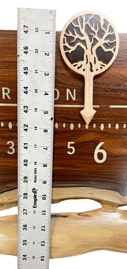 Alvaro: 3-foot Bolivian Rosewood / Resin