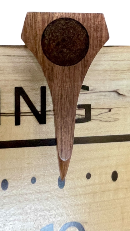 Alwyn 3: 5-foot Ambrosia Maple River clock