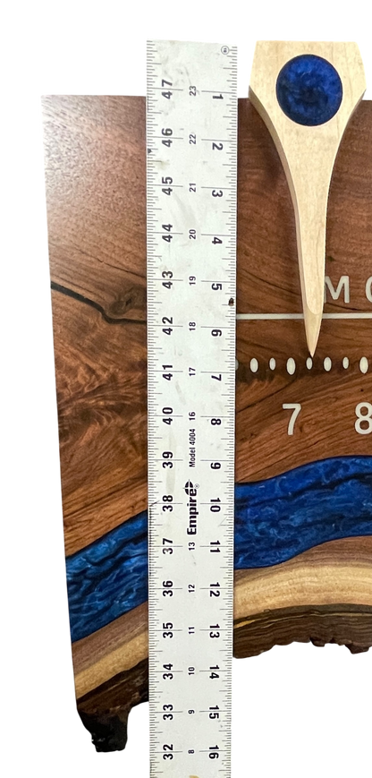 Ashton: 3-foot walnut / surface river