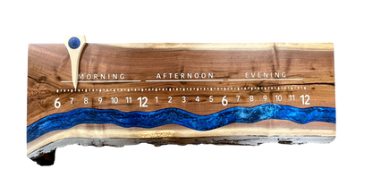 Ashton: 3-foot walnut / surface river