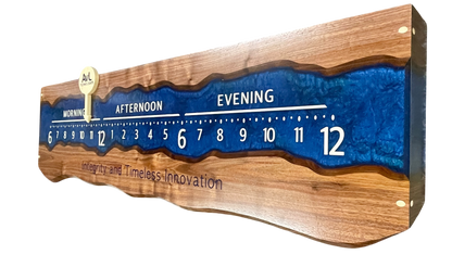 Avltech: 5-foot walnut through river.