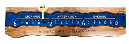 Avltech: 5-foot walnut through river.