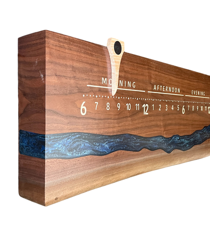 Barrett: 3-foot Walnut / Resin Surface River