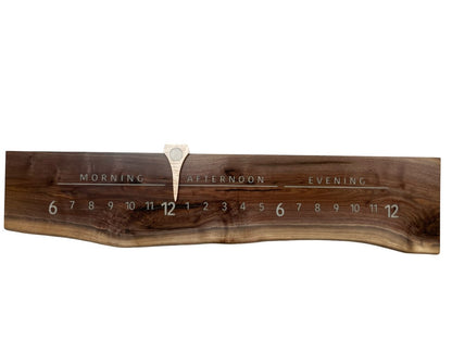 Blaine: 3 - foot Walnut - Linear Clockworks