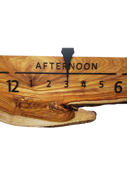 Camilla:5 - foot Canarywood/Walnut - Linear Clockworks