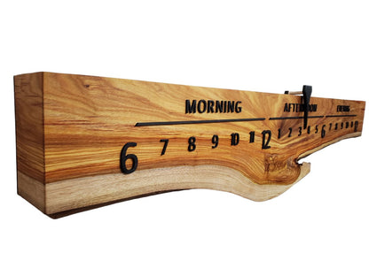 Camilla:5 - foot Canarywood/Walnut - Linear Clockworks