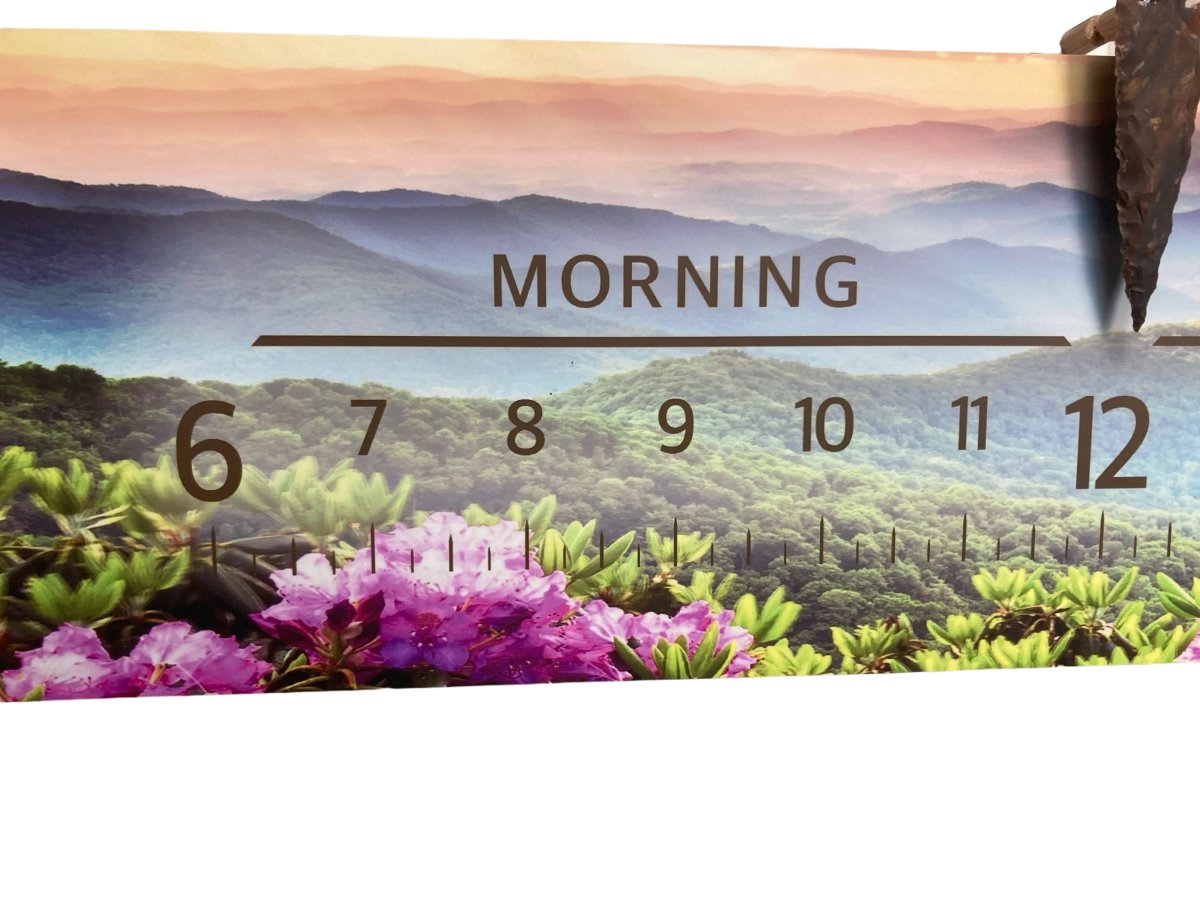 Craggy Garden: Fine Art Print 3 - foot - Linear Clockworks