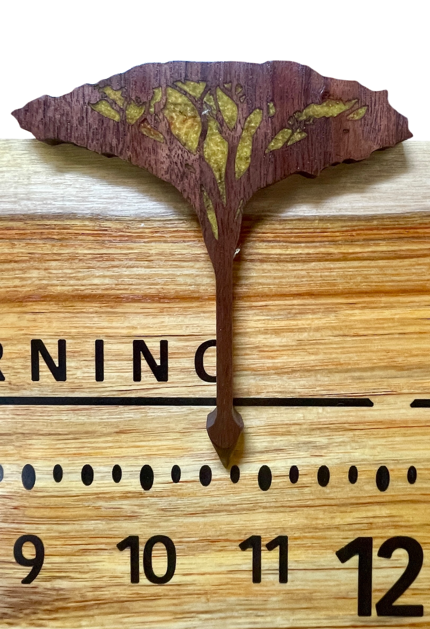 Elena: 3-foot Canarywood / Resin