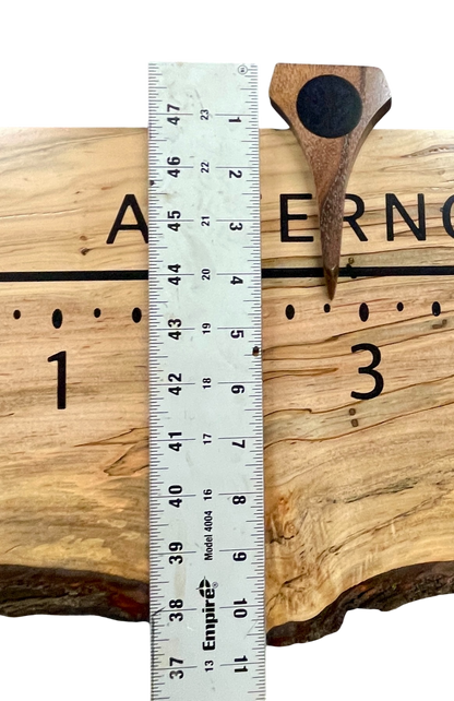 Evelyn: 5 Ft Ambrosia Maple Live Edge