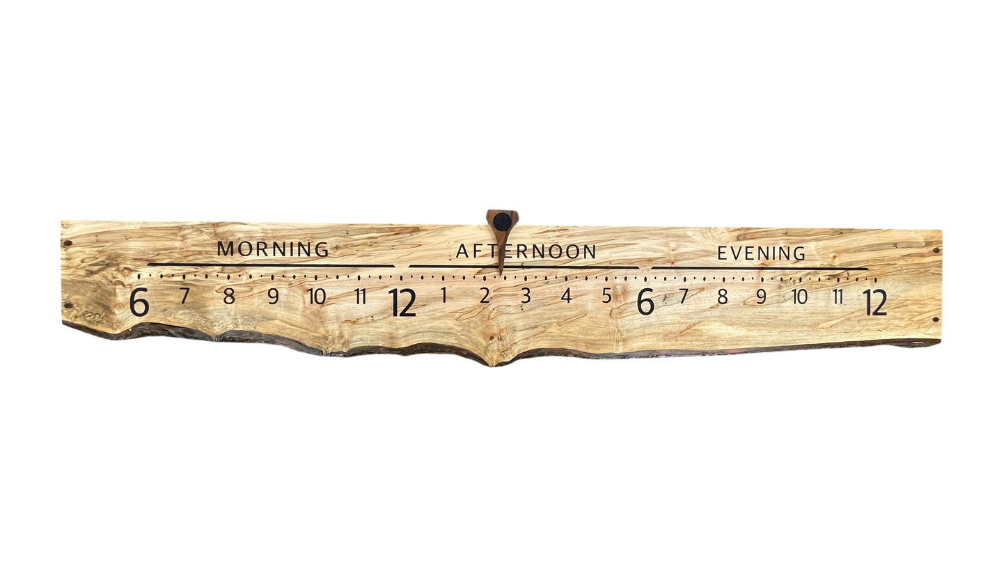 Evelyn: 5 Ft Ambrosia Maple Live Edge