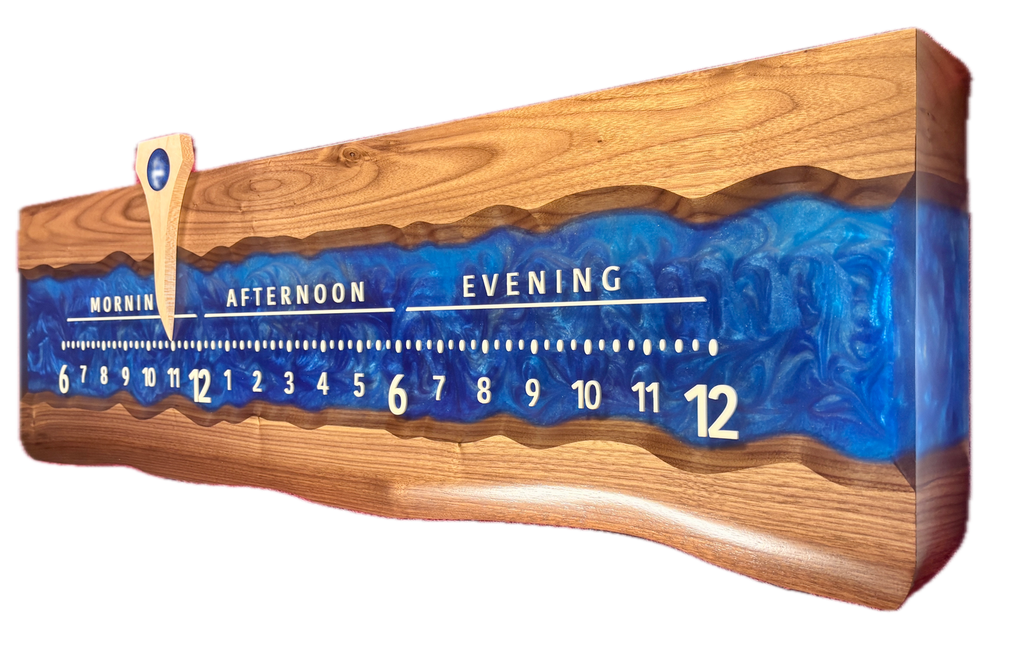 Glinda: 3-foot Walnut Through River-1119