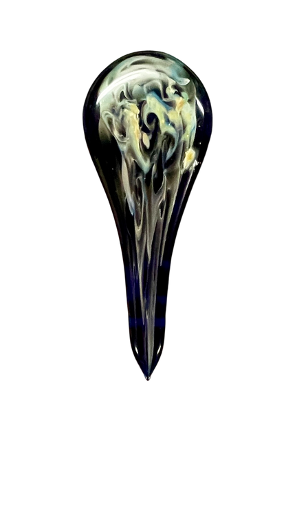 Sebastian 2: 3-foot walnut / resin ocean clock