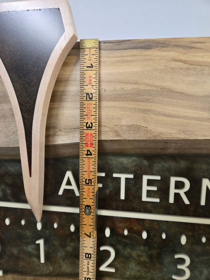 Alain: Spalted Maple Through River 5-foot-1123