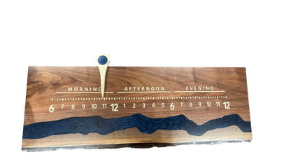 Katie: 3-foot walnut / surface river