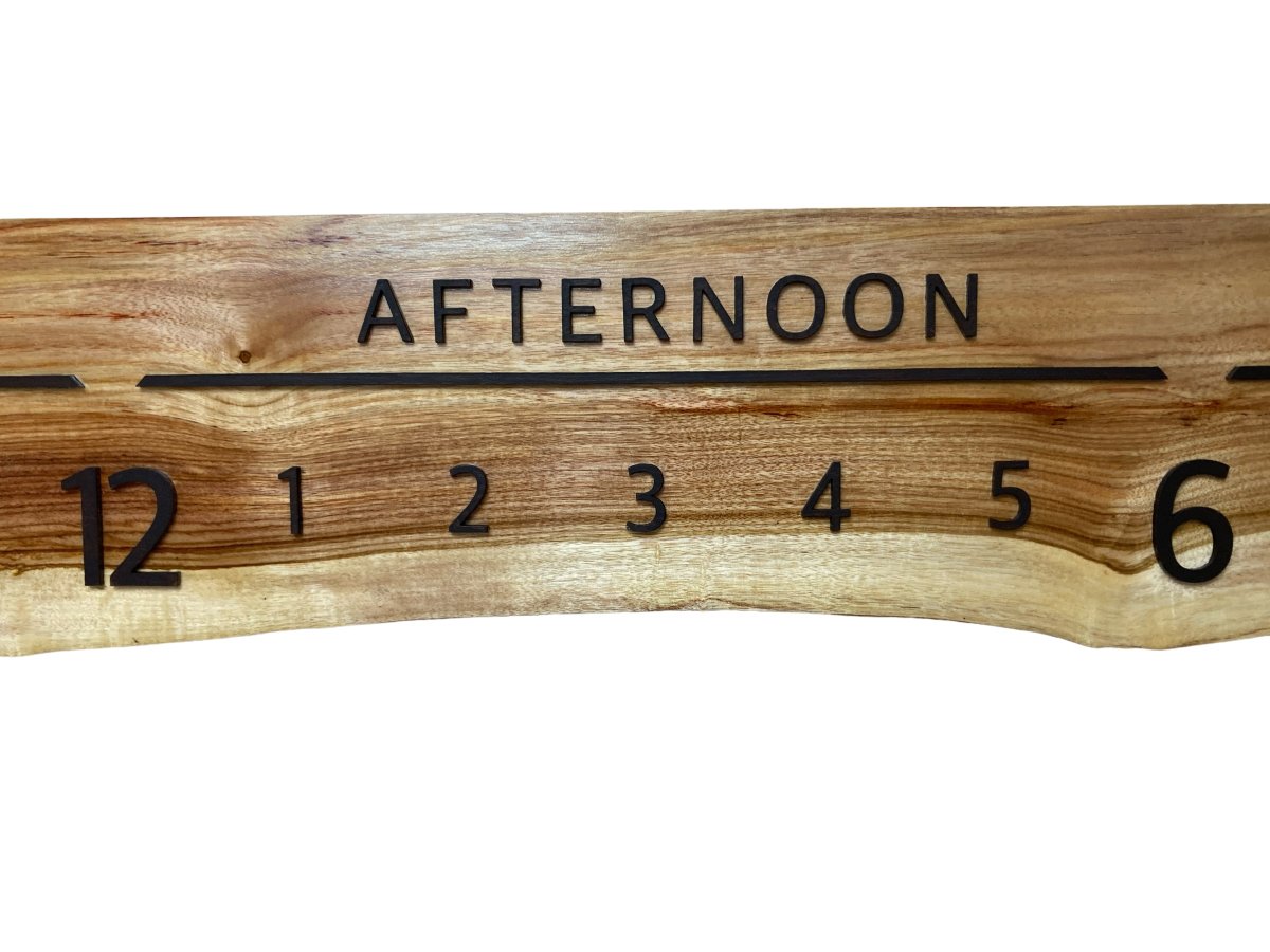 Malise:5 - foot Canarywood/Walnut - Linear Clockworks