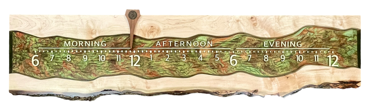 Marion: 5-foot Maple / Resin River