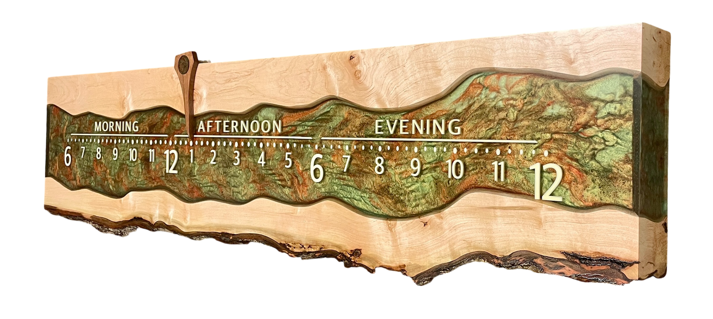 Marion: 5-foot Maple / Resin River