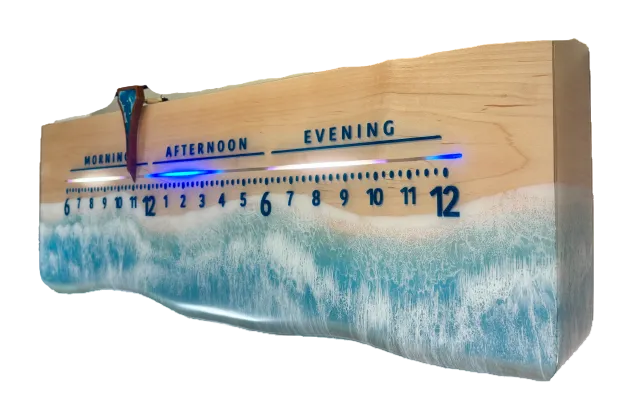 Meridian: Accurate Ocean Tide Clock 3-foot-1121