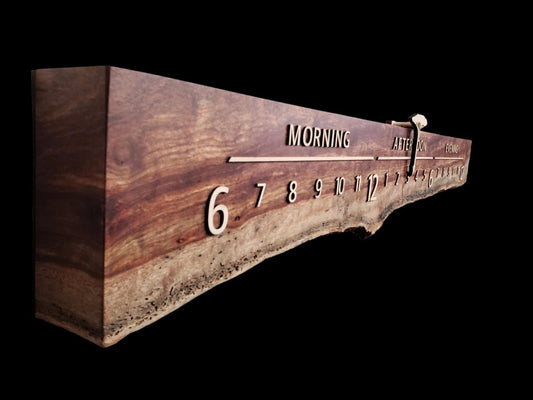 Monterey: 5 - foot Chechen/Maple - Linear Clockworks