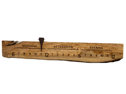 Nakoa: 5 - foot Olivewood/Walnut - Linear Clockworks