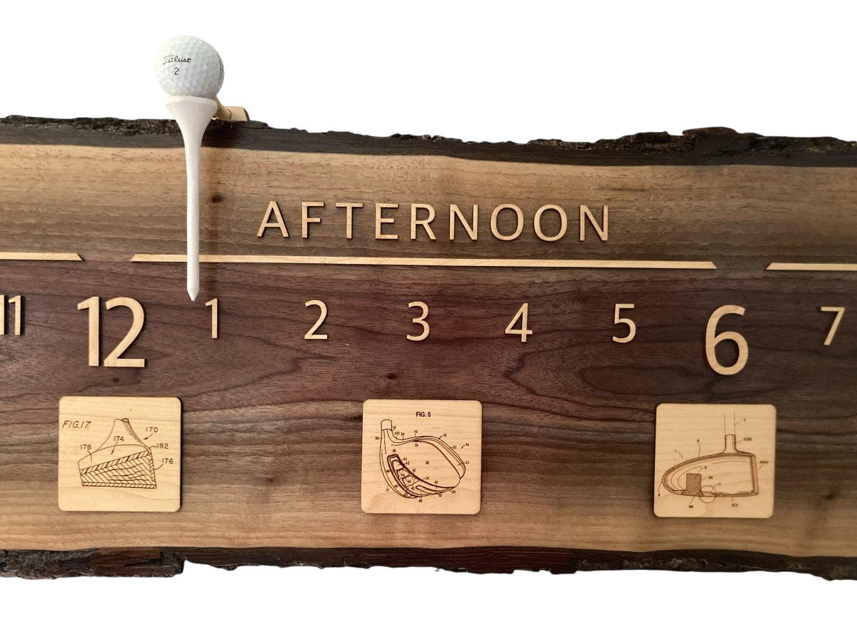 Niblick:5-foot Golf clock