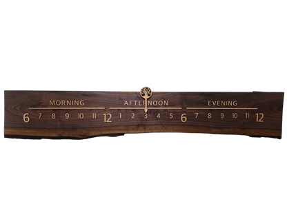 Brighton:5 - foot Walnut/Maple - Linear Clockworks