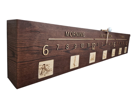 Birdie:5 - foot Oak/Maple - Linear Clockworks