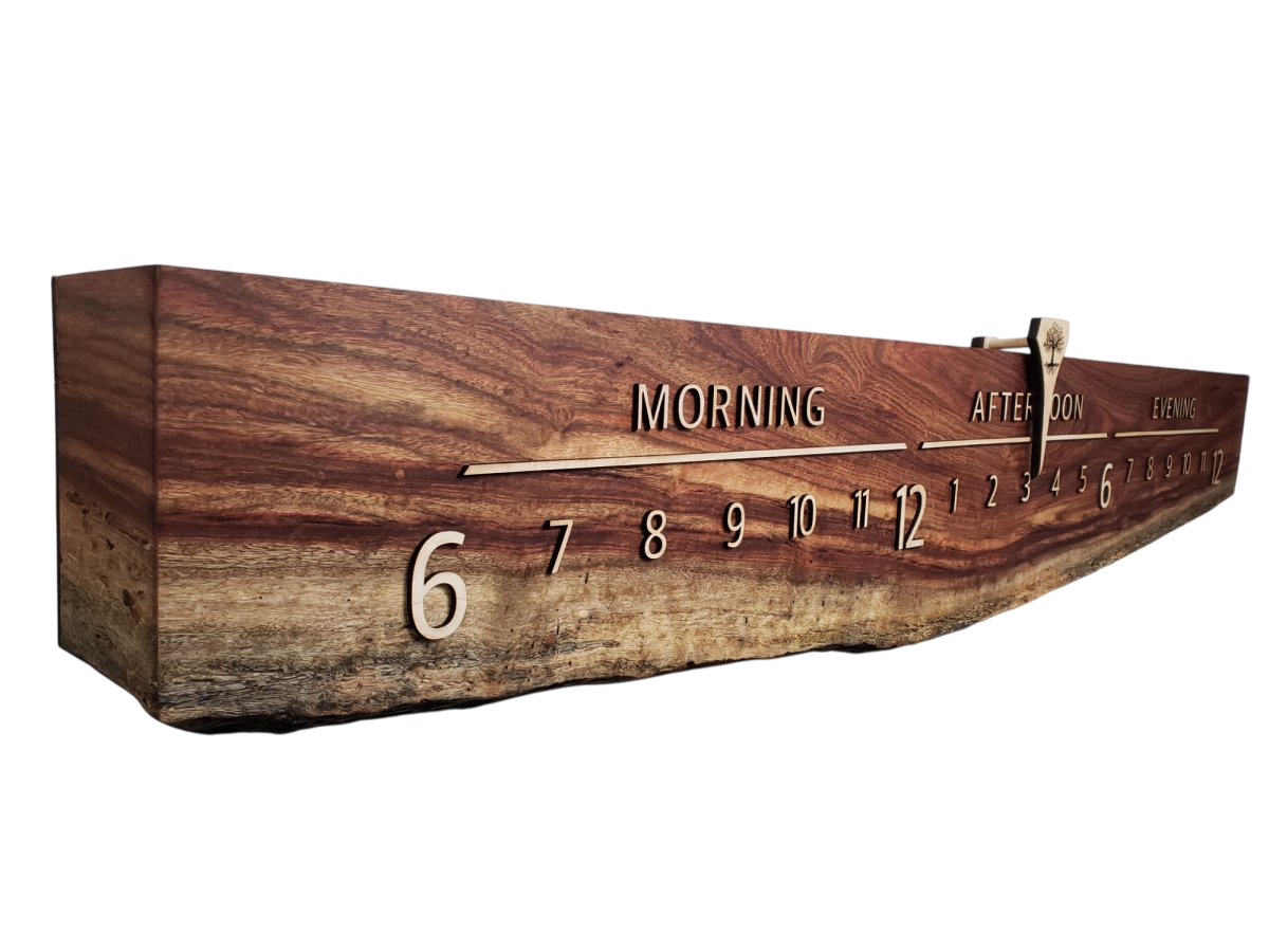 Chelsea:5 - foot Chechen/Maple - Linear Clockworks