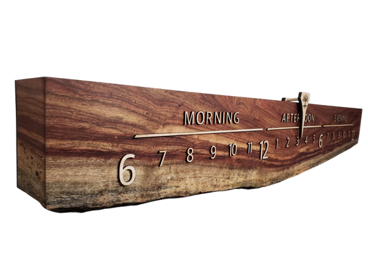 Chelsea:5 - foot Chechen/Maple - Linear Clockworks