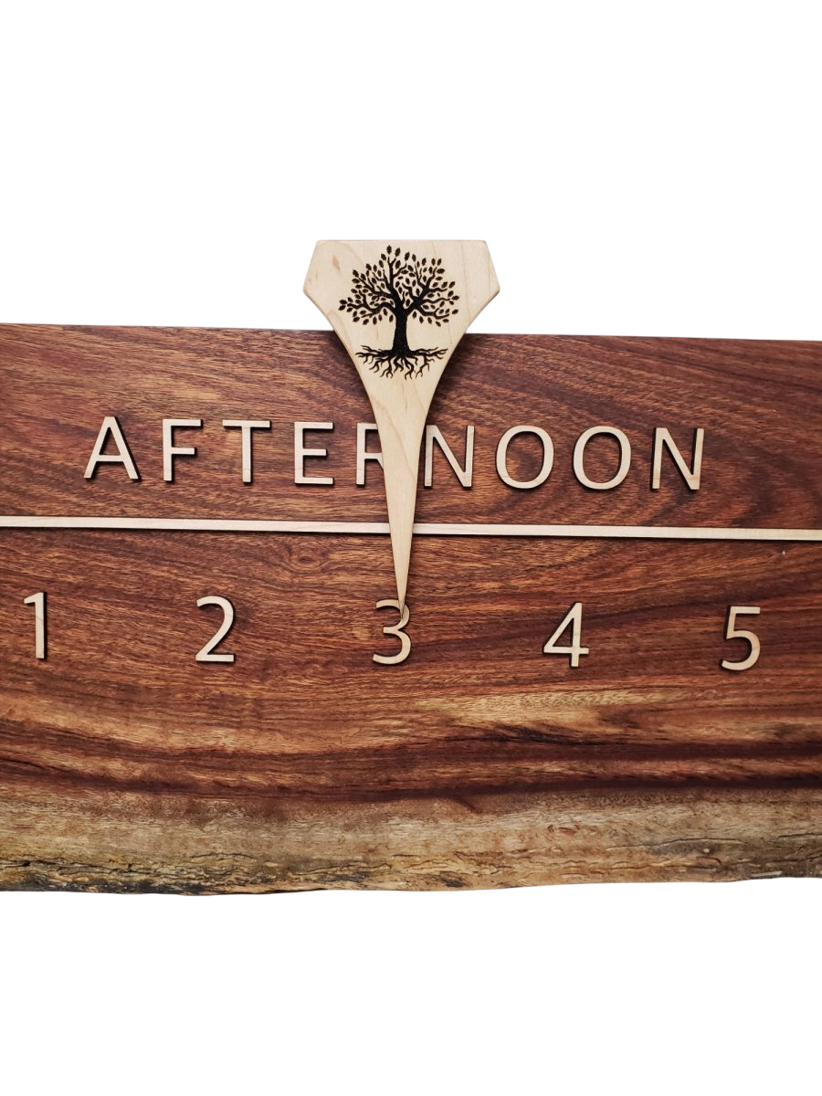 Chelsea:5 - foot Chechen/Maple - Linear Clockworks