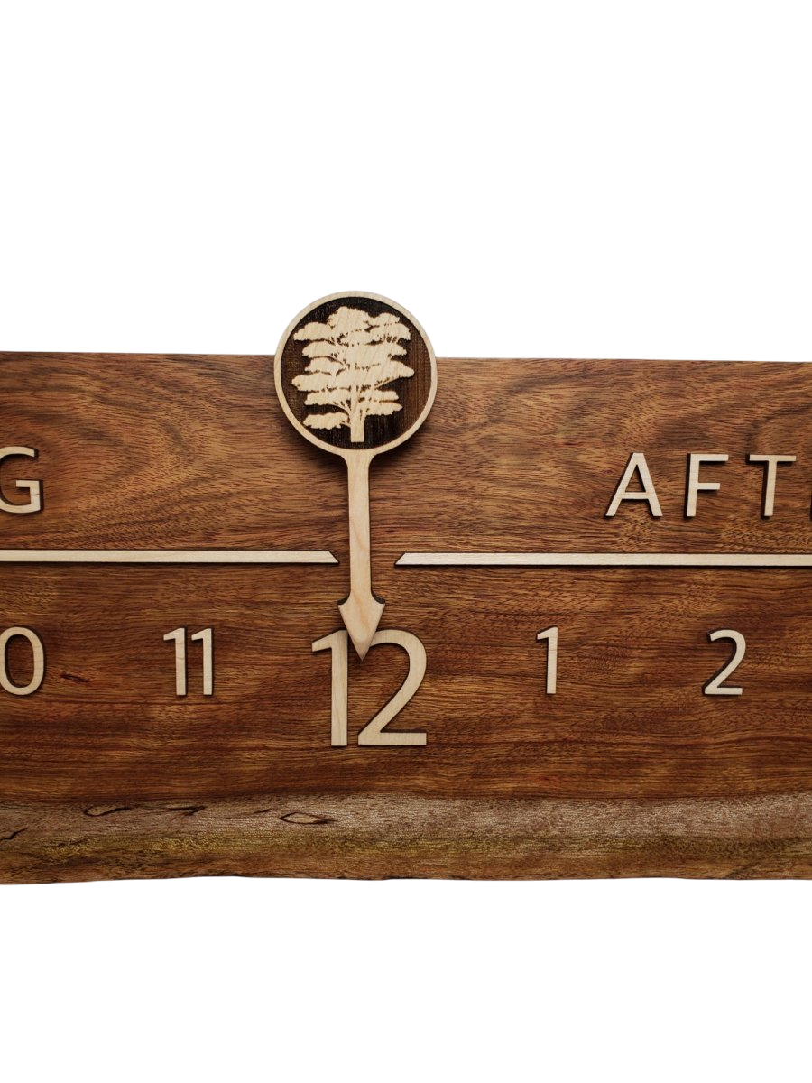 Arabella 5 - foot Chechen/Maple - Linear Clockworks