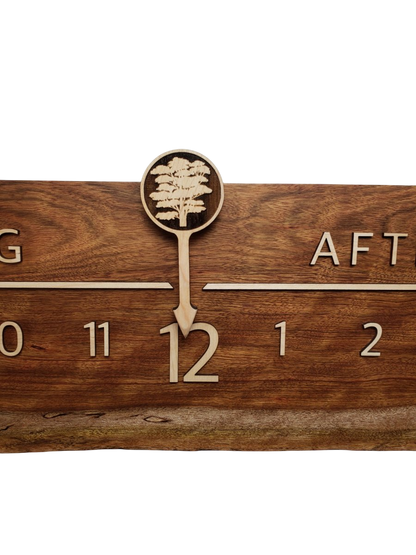 Arabella 5 - foot Chechen/Maple - Linear Clockworks