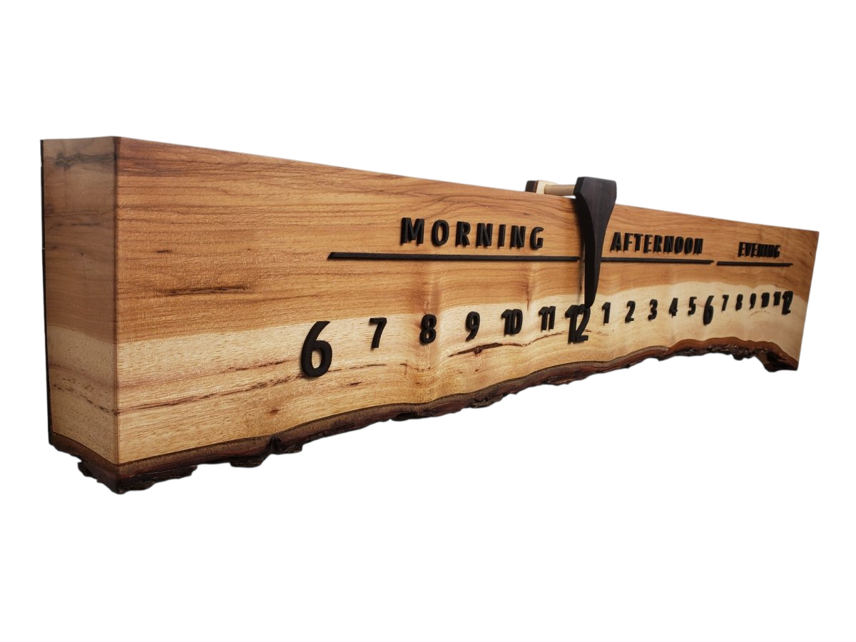 Boston:3 - foot Maple/Wenge - Linear Clockworks