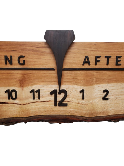 Boston:3 - foot Maple/Wenge - Linear Clockworks