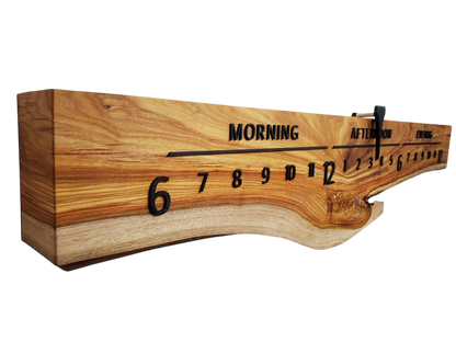 Camilla:5 - foot Canarywood/Walnut - Linear Clockworks