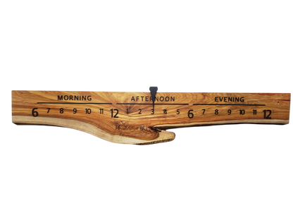 Camilla:5 - foot Canarywood/Walnut - Linear Clockworks