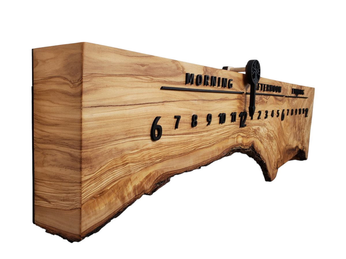 3ft Olivewood/Walnut - Linear Clockworks