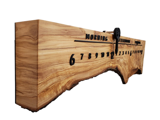 3ft Olivewood/Walnut - Linear Clockworks