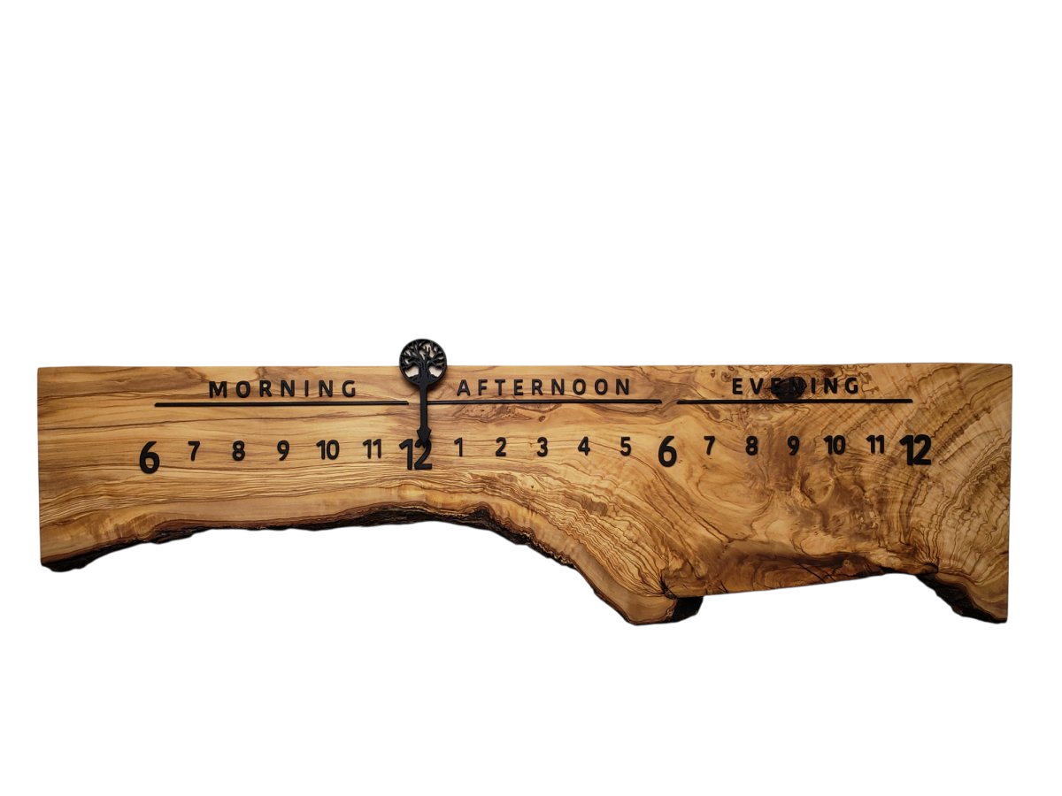 3ft Olivewood/Walnut - Linear Clockworks
