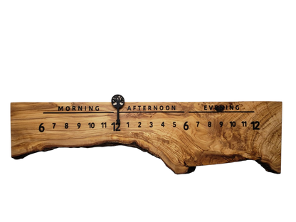 3ft Olivewood/Walnut - Linear Clockworks