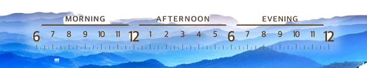 Blue Ridge Layers Thunderstruck - Linear Clockworks
