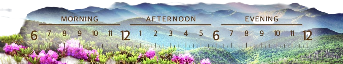 Craggy Gardens Rays - Linear Clockworks