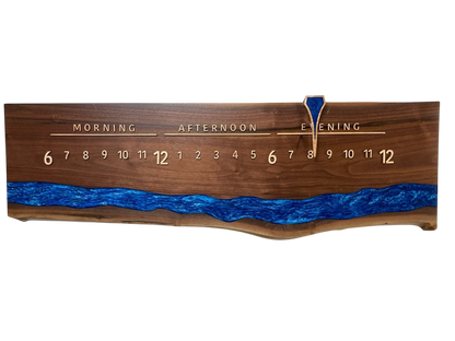 Batesburg: 3 - foot Walnut river - Linear Clockworks
