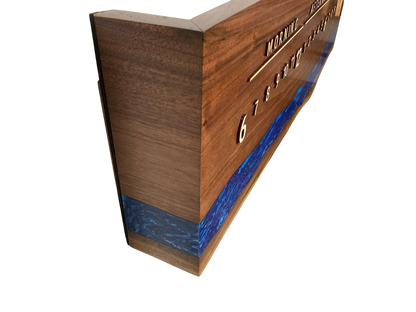 Batesburg: 3 - foot Walnut river - Linear Clockworks
